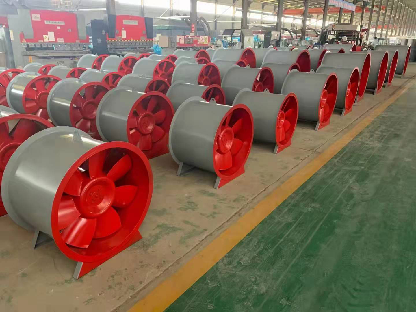 SJG系列管道式斜流風(fēng)機(jī)